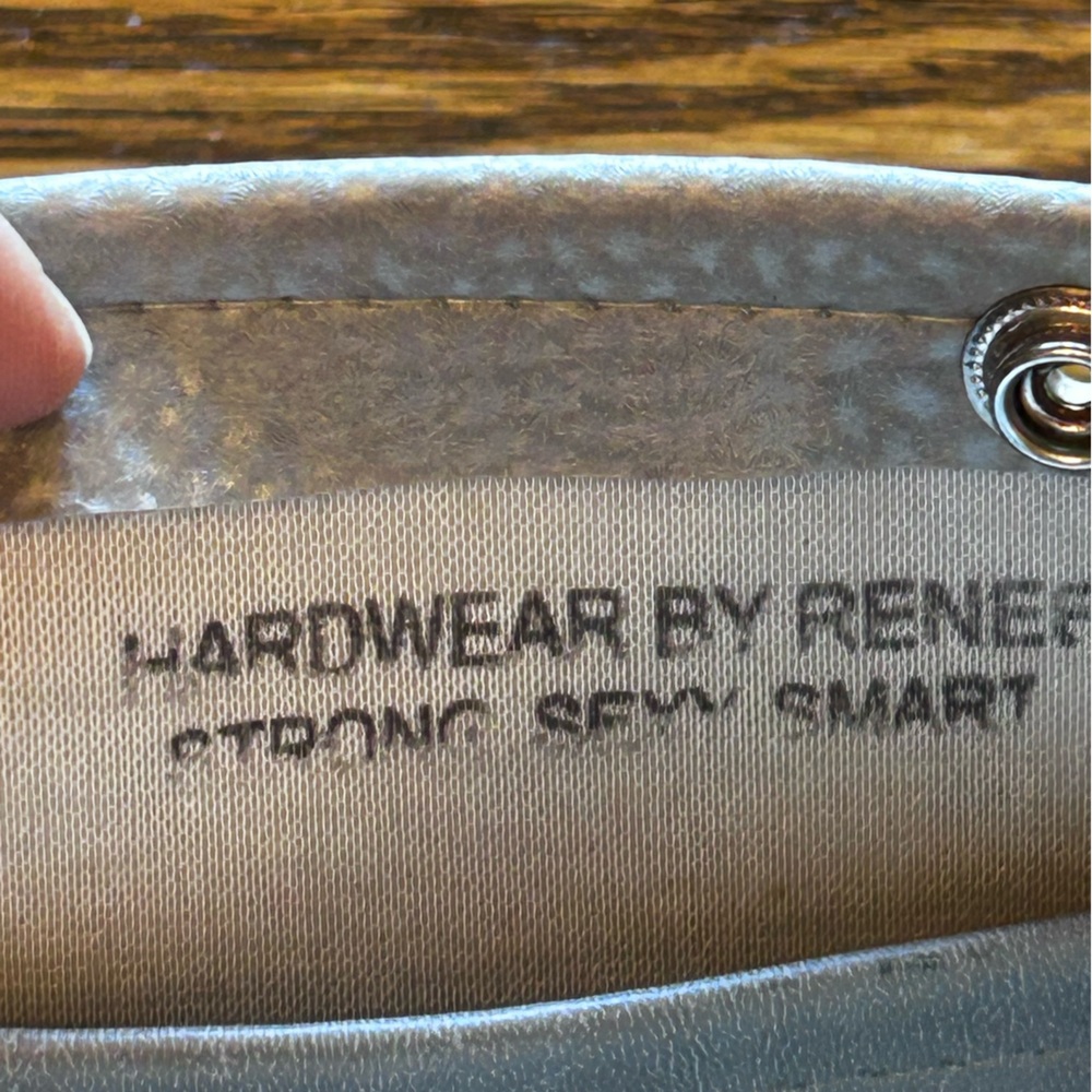 Hardware by Renee Elegant Silver Small Runway Bag Marine Grade Vinyl Grommets - Picture 6 of 13